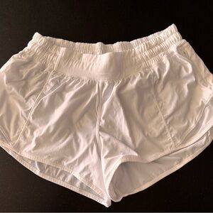 lululemon athletica Women's White Athletic Shorts